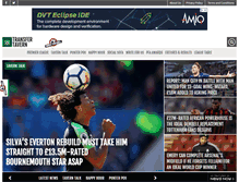 Tablet Screenshot of footballtransfertavern.com